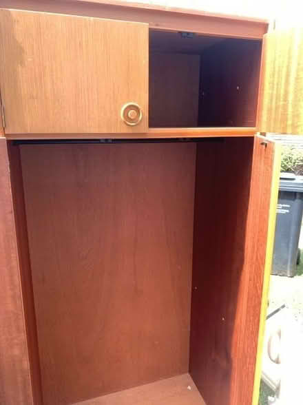 Photo of free Wood wardrobe (Ledbury HR8) #1