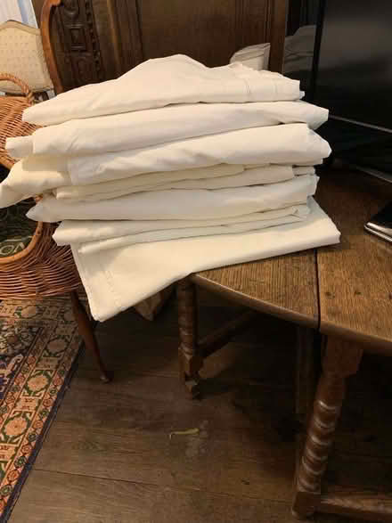 Photo of free Flat white sheets mostly double (Presteigne LD8) #1