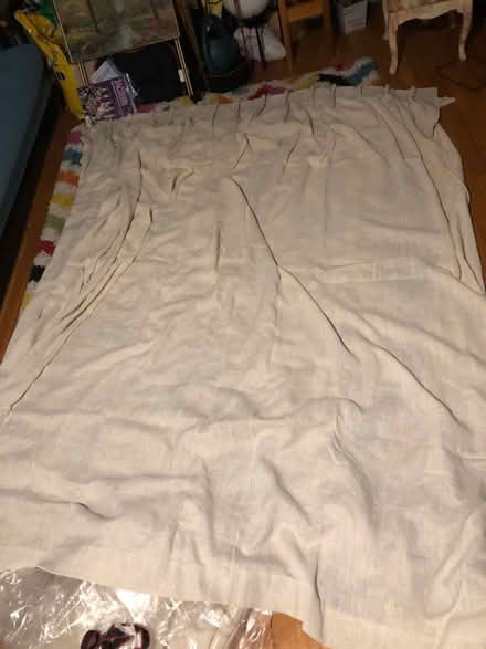Photo of free Tan curtains (East Flatbush) #1