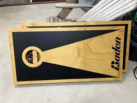 Photo of free Cornhole set (Glen Ridge NJ) #1