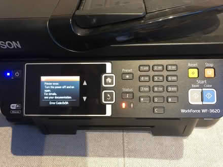 Photo of free Epson WF 3620 printer - not working (GU14) #1