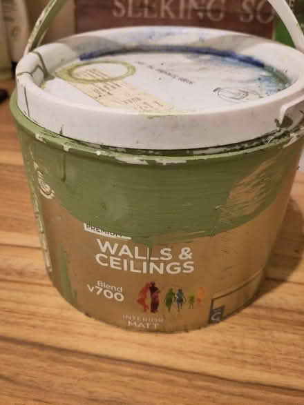 Photo of free Half a tin of green paint (Roundhay LS8) #2