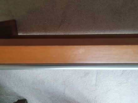 Photo of free Long Dressing Table Mirror - 1970's Retro - Solid Wood Stand (Welwyn Garden City AL8) #3