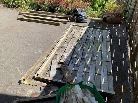 Photo of free Wood posts and fencing (Garsington, Oxford OX44) #3