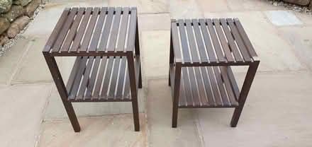 Photo of free Shelf units: both 37x37cm wide, heights 59 & 50cm (Cowan Bridge LA6) #1