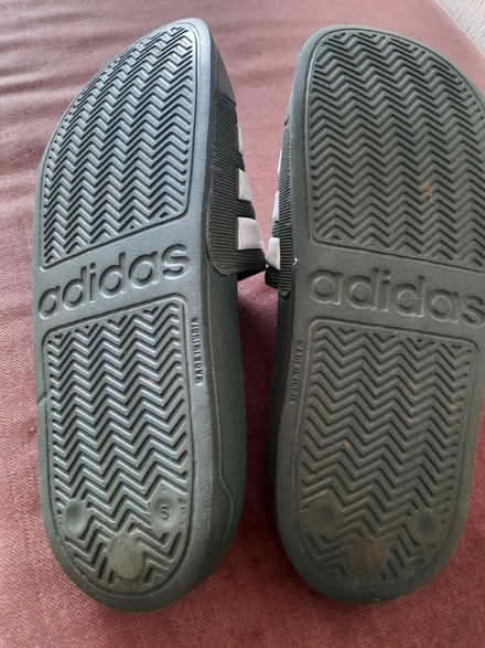 Photo of free Green Adidas sliders (ME20) #2