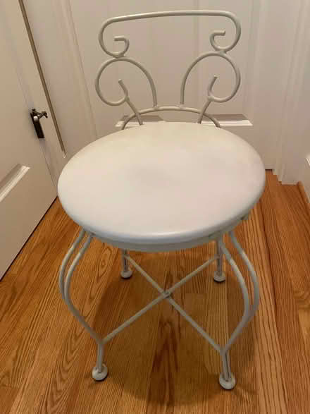 Photo of free Vanity chair (Wedgwood) #1