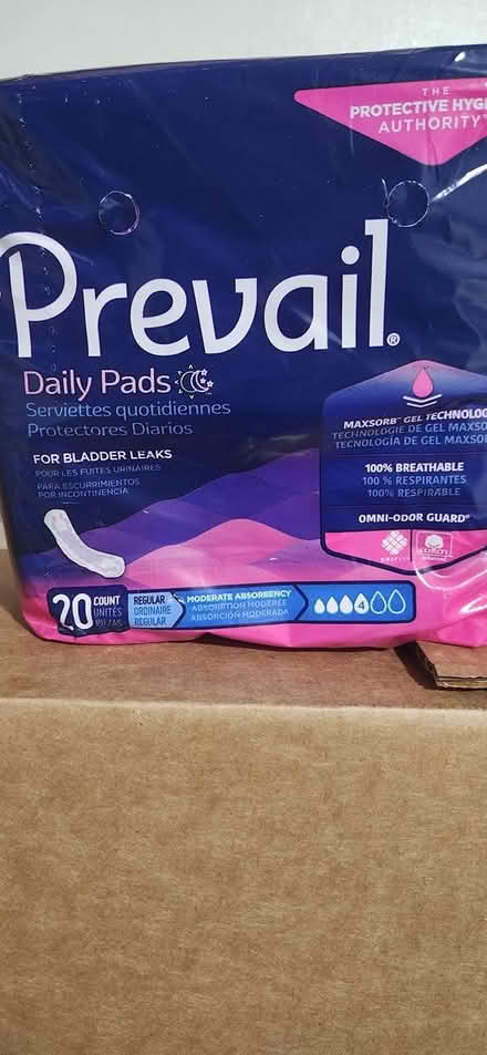 Photo of free Female pads (Brooklyn) #1