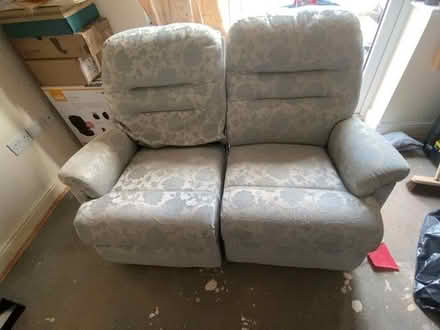 Photo of free 2 seater sofa that splits into two . (Rowditch DE22) #1