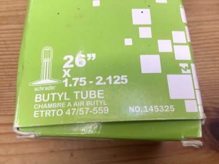 Photo of free Inner tube for bike tyre (Chorley SK9) #1