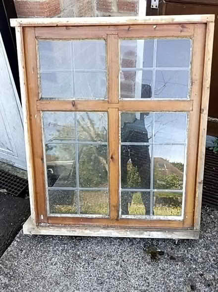 Photo of free Wooden framed window (Sidley TN40) #1