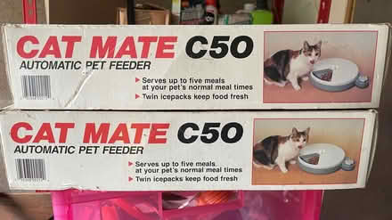Photo of free 2 Automatic Cat Feeders (New forest, Bramshaw) #2