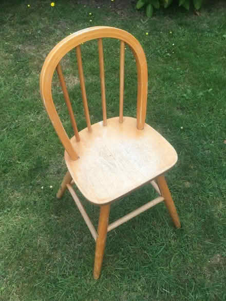 Photo of free Child’s dining chair (Roselands, Eastbourne, BN22) #1