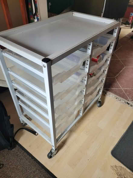 Photo of free Metal storage unit (Bar Hill CB23) #1