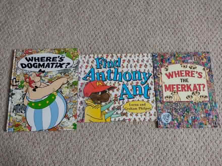 Photo of free 3 where's x books (Addiscombe CR0) #1