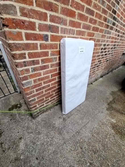 Photo of free Unused cot mattress (Ninfield TN33) #2