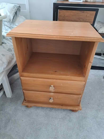 Photo of free Small Wooden Bedside Table (SY3) #1