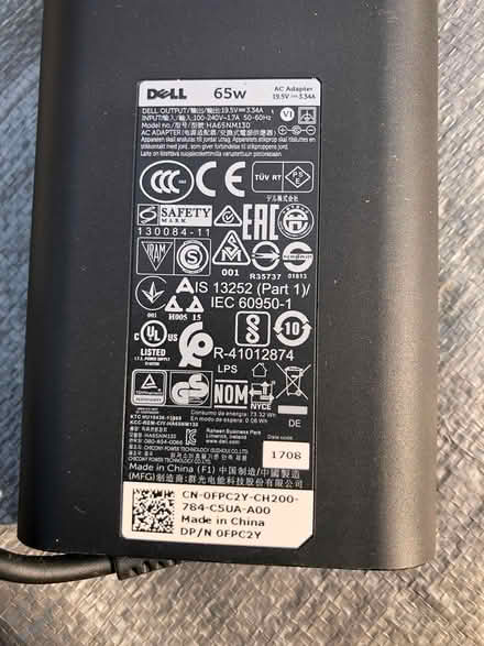 Photo of free Dell AC adapter (Ottawa and surrounding area) #3