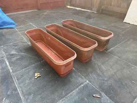 Photo of free 3 planters (near Cabin John Village) #2
