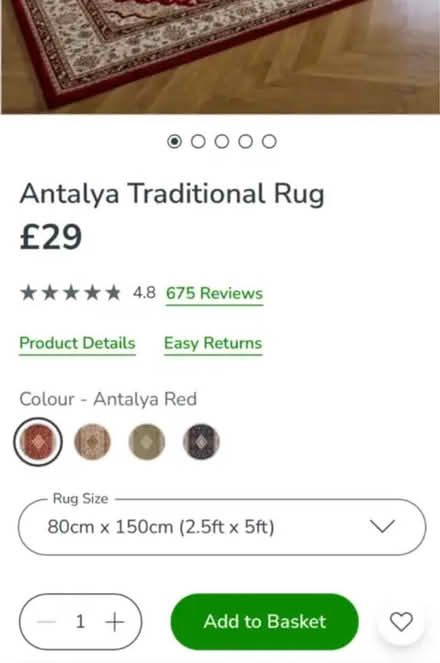 Photo of free Rugs (RH12) #3