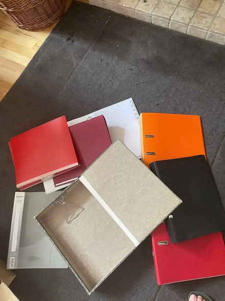 Photo of free 8 assorted ring binders (Fulwood S10) #2