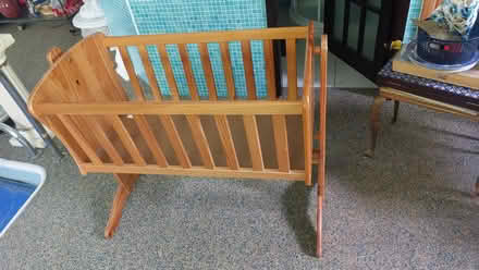 Photo of free Wooden Crib (Chigwell Row IG7) #2