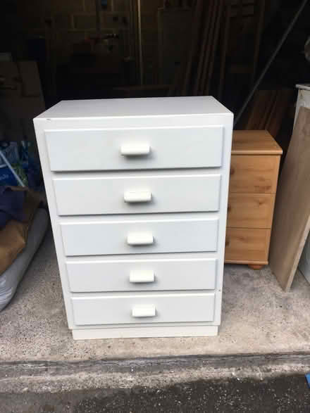 Photo of free Wooden Chest of drawers (Corscombe near Beaminster) #1