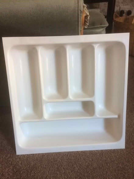 Photo of free Cutlery Tray white plastic (Penrith CA11) #1