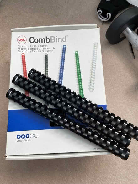 Photo of free Box of plastic ring binders (Walton Manor OX2) #1