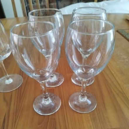 Photo of free 6 large wine glasses (Eastbourne BN22) #3