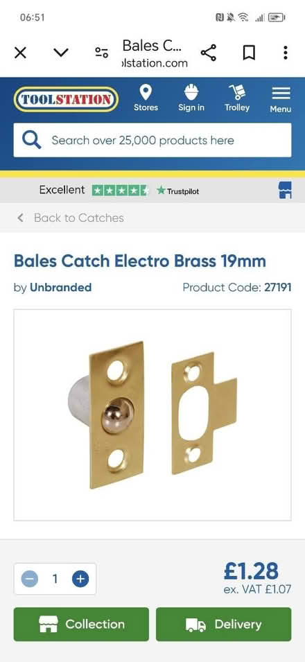 Photo of Door ball catch (Sale M33) #1