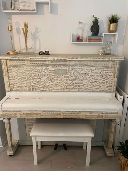 Photo of free Piano decoupaged (Bromley by Kent) #1