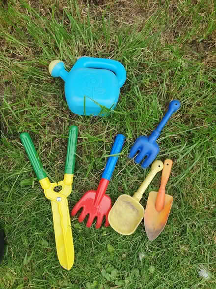 Photo of free Childrens mower and tools set (Long Eaton) #3