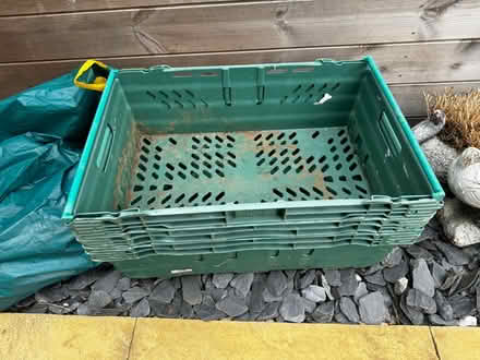 Photo of free Green crates X 3 (Pontefract WF8 area) #2