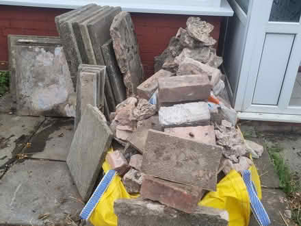 Photo of free Flags bricks crazy paving hardcore (North Reddish Stockport) #2