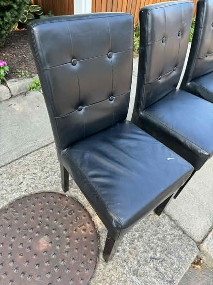 Photo of free 4 dining chairs (Somerville) #1
