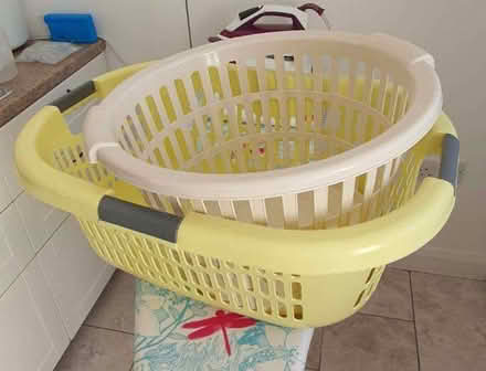 Photo of free 2 Laundry baskets vgc (Bolton le Sands LA5) #1