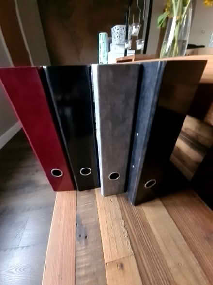 Photo of free A4 lever arch files (Mow Cop ST7) #2