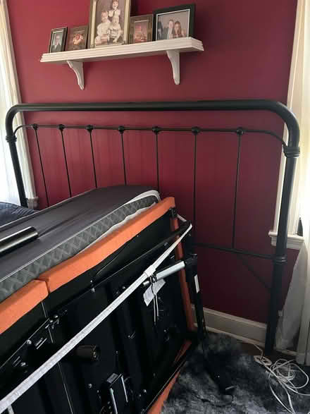 Photo of free King size headboard (Wood-Ridge) #1