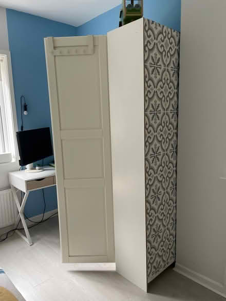 Photo of free White ikea corner wardrobe (Bromley by Kent) #3