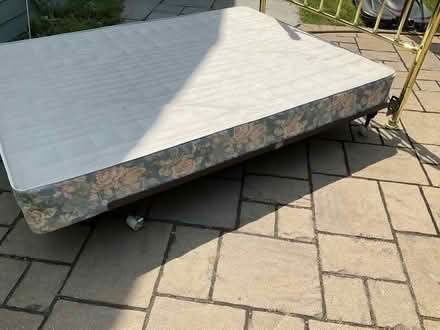 Photo of free Queen bed (Wheaton) #2