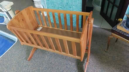Photo of free Wooden Crib (Chigwell Row IG7) #1