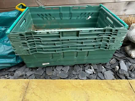 Photo of free Green crates X 3 (Pontefract WF8 area) #1