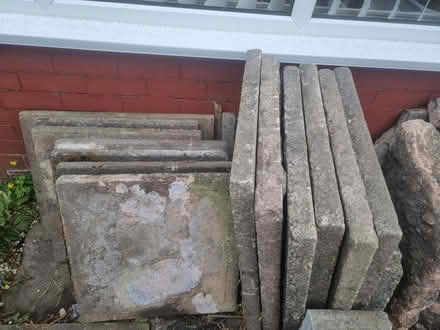 Photo of free Flags bricks crazy paving hardcore (North Reddish Stockport) #1