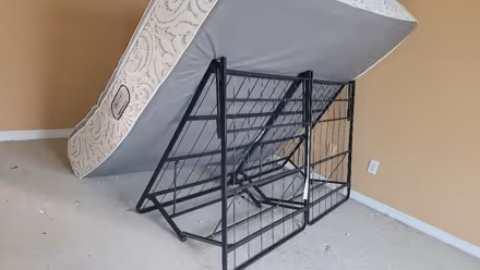Photo of free Used King Mattress Frame (Bridlewood-Kanata South) #1