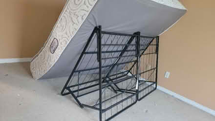 Photo of free Used King Mattress Frame (Bridlewood-Kanata South) #1
