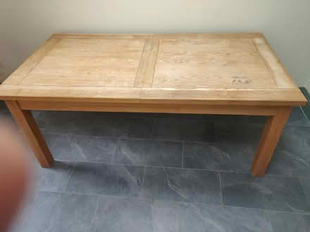 Photo of free Hardwood Dining Table - extendable (Hornsey N8) #1