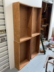 Photo of free Four redwood drawers (San Rafael) #1