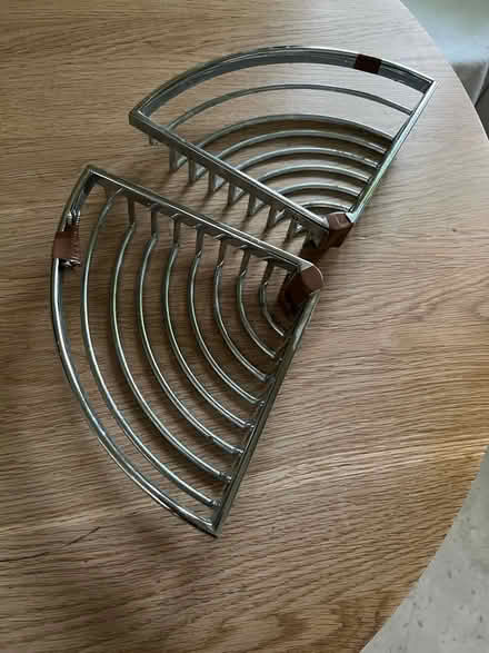 Photo of free Steel bathroom corner shelf x 2 (Hanwell) #1