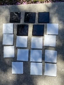 Photo of free Black and white tiles (Sunnyvale 94087) #1